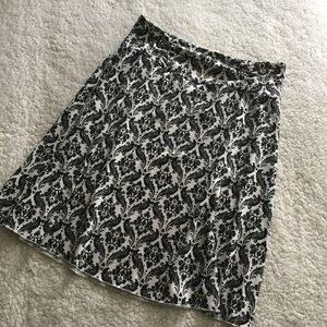 Soybu Black and White Skirt